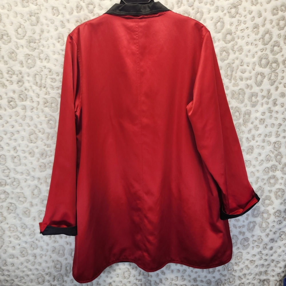 Pendleton Reversible Red/Black Zip Up Jacket Large - image 3